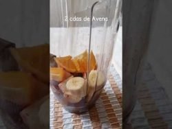 No te puedes perder este batido saludable y delicioso🤗smoothie #receta #shorts #receta