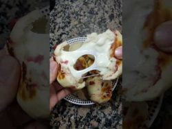 Pancito de salame relleno #shorts #viral #receta #sinhorno