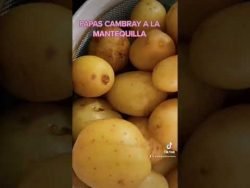 PAPAS CAMBRAY A LA MANTEQUILLA, están deliciosas #receta #guarnicion #botana #cocinemosjuntos