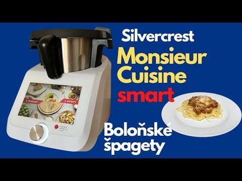 Příprava špaget s boloňskou omáčkou v Silvercrest Monsieur Cuisine Smart SKMS 1200 A1