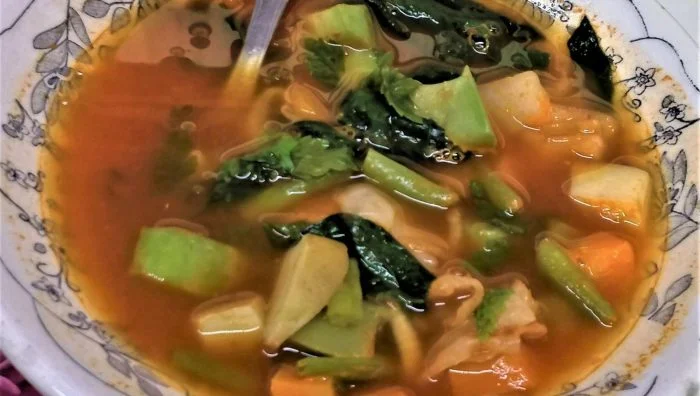 Prueba esta rica sopa de chayotes