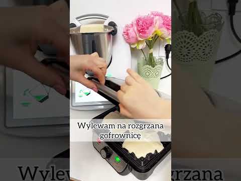 Pyszne gofry bananowe #thermomix #kuchnia #gotowanie #zdrowejedzenie #thermoankaa #przepis #mama