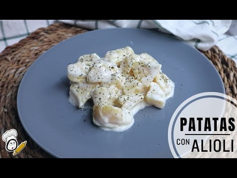Receta de patatas con alioli deliciosas y fáciles con tu robot de cocina Thermomix #shorts