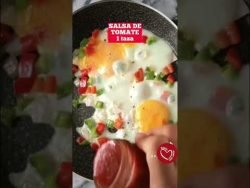 Receta deliciosa 🍳🤩 #recetafacil #recipe #recetadeldia #receta #recetasfaciles #easyrecipe
