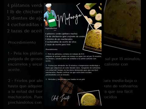 Receta : Mofongo #mofongo #receta #chef #chefjavito #cocina