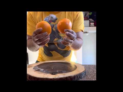 #Receta y costumbre dominicana jugó de naranja y mabí de naranja. &