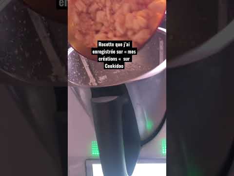 Recettes au Thermomix enregistrée sur Cookidoo dans « mes créations »