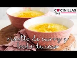 Risotto de Curry y Leche de Coco | Recetas Thermomix