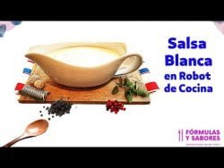 Salsa Blanca. en #robot de Cocina. Salsa. #bechamel Receta de Salsa Blanca en Thermomix. #tutorial