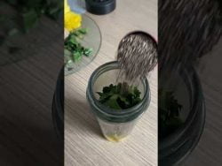 Smothie de Piña y espinaca #smothie #jugoverde #healthy #desayuno #receta #ideas #shorts