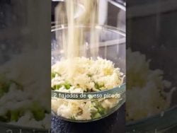 Tortitas ricas y simples de Brócoli #cocina #receta #shorts