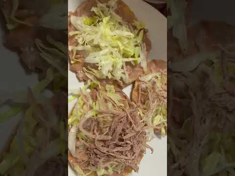 Tostadas de carne deliciosas #receta #cocinemosjuntos #tostadas #carne #facildepreparar #acomer