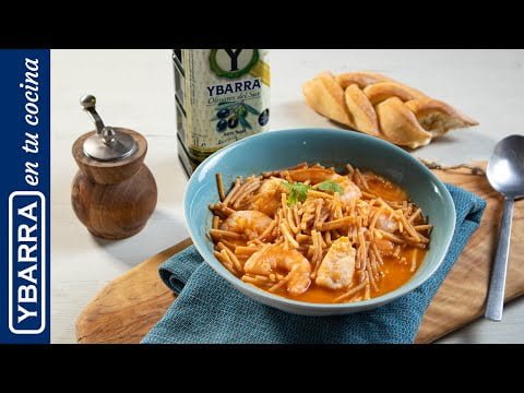 ¡Un GUISO de FIDEOS MARINEROS que no os podéis perder! Una #receta fácil y riquísima