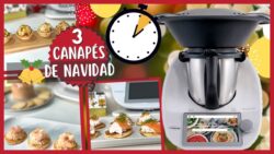 APERITIVOS y CANAPÉS de NAVIDAD🎄 🎁 en 5 MINUTOS 💫 con THERMOMIX | FÁCILES Y RÁPIDOS