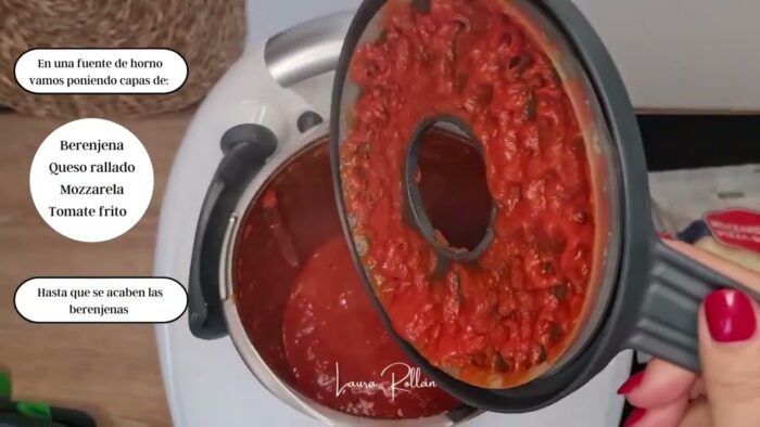 🍆BERENJENAS A LA PARMESANA🧀 CON THERMOMIX