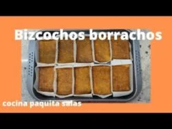 BIZCOCHOS BORRACHOS CON THERMOMIX/COCINA PAQUITA SALAS