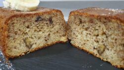 Bizcocho de plátano y nueces con Thermomix