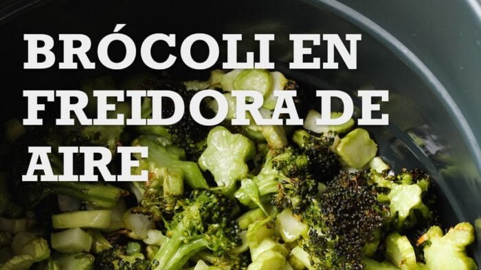 Brócoli en freidora de aire con la Instant Pot Duo Crisp + Air Fryer