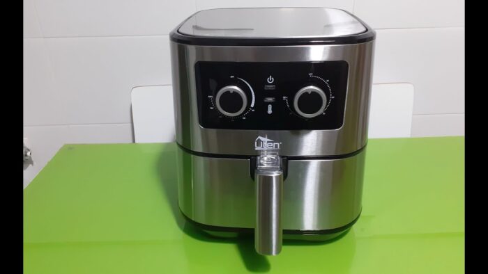 COCINA para CIEGOS, freidora de aire Uten TXG-S5M22