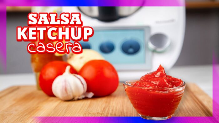 CÓMO HACER salsa de tomate ketchup casera con Thermomix