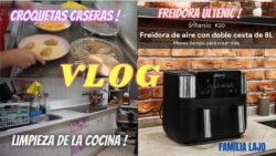 CROQUETAS en FREIDORA de AIRE  #ultenic y MUCHO MAS 🌺 VLOG 757