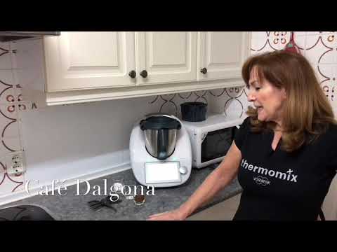 Café Dalgona con Thermomix realizado por Justa                   #JustaMolina #CocinandoconJusta