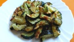 Calabacín frito en freidora de aire. @Recetaslinakysylenko