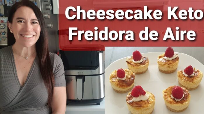 Cheesecake KETO en Freidora de Aire | Dieta KETO | Sin azúcar | Sin carbohidratos