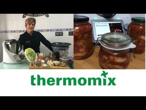 Cocina con Thermomix este Kimchi de verduras