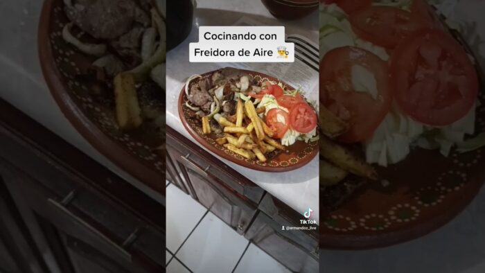 Cocinando con freidora de aire 👨‍🍳🔪🍖