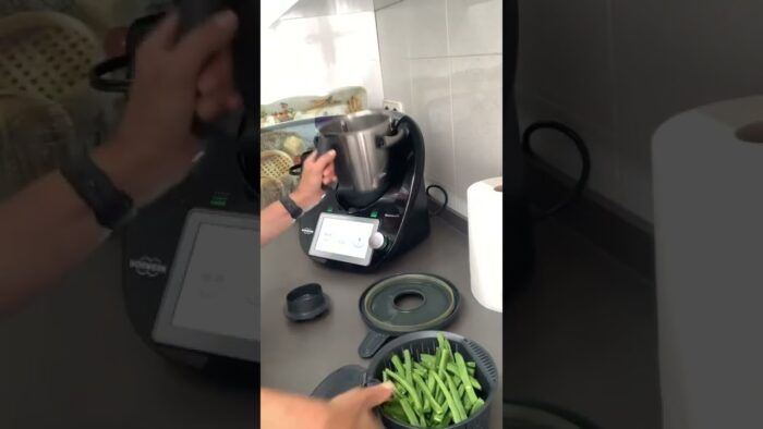 Como cocer judías verdes al vapor con Thermomix | #vapor #juduasverdes #verdurasalvapor  #tm6