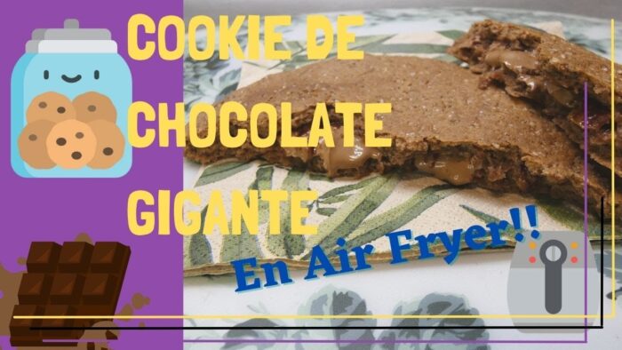 🍪Cómo hacer COOKIE🍪 en AIR FRYER – Receta de freidora de aire