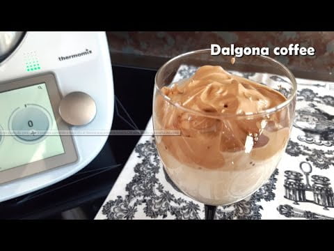 Cómo hacer café Dalgona con Thermomix® – Dalgona coffee with Thermomix®  #dalgonacoffee