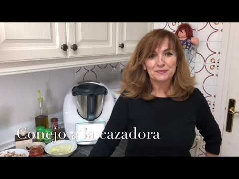 Conejo a la cazadora. Realizado con Thermomix por Justa                                 #JustaMolina