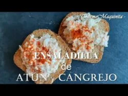 ENSALADILLA de ATÚN y CANGREJO con THERMOMIX®. Entrante, así de sencillo, así de rápido.