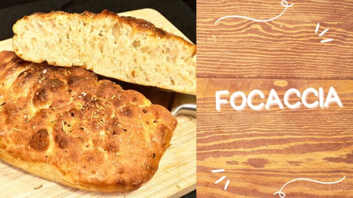 FOCACCIA en FREIDORA de AIRE [COSORI 3.5L 1500W] (sin amasar) 🤯 ¡Impresionante!