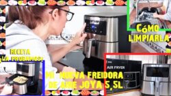 FREIDORA DE AIRE | Freidora de aire JOYA 5'5L | Receta en freidora de aire /Air fryer ¡Así  ...