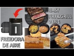 FREIDORA de AIRE EASY FRY&GRILL de MOULINEX 🌟 | RECETAS a la PARRILLA en AIRFRYER🔥 + COMPARATIVA