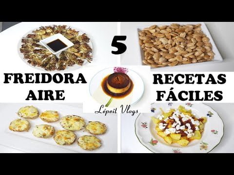✅FREIDORA de Aire 5 RECETAS FÁCILES 😍INCREÍBLES‼️Ultenic K10❤