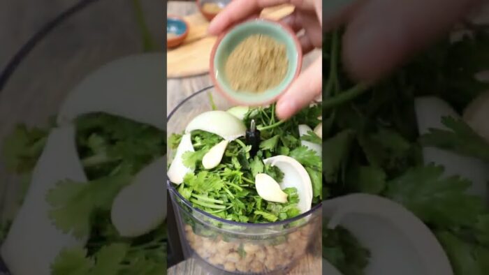 Falafel sin Aceite en Freidora de Aire #shorts