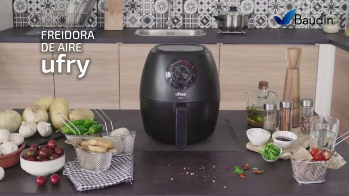 Freidora de Aire sin Aceite 🍟 Ufesa AF3500 | Baudin 💙