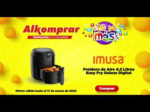 Freidora de aire Imusa | Alkomprar