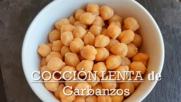 Función COCCIÓN LENTA de GARBANZOS con Thermomix