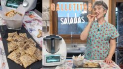 🍪 GALLETITAS SALADAS (y su opción vegana) 🍪 con Thermomix® #aperitivo #picoteo