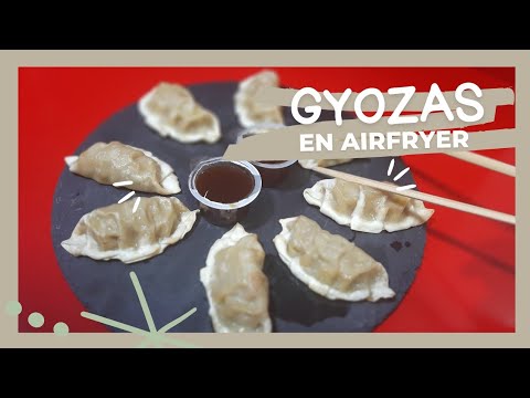GYOZAS EN FREIDORA DE AIRE. NOVEDAD EN MERCADONA
