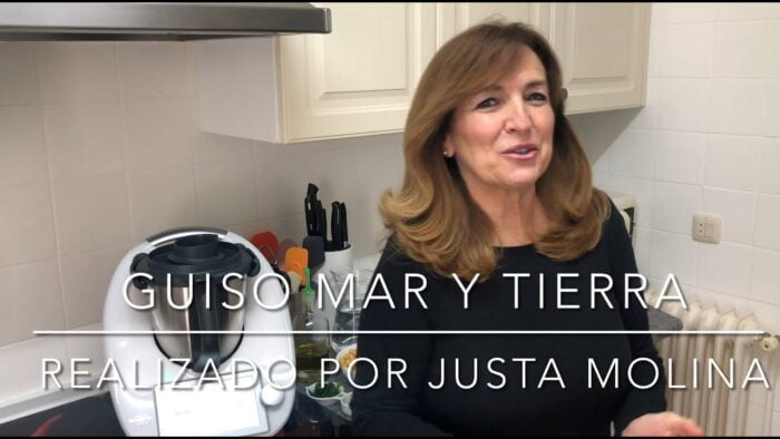 Guiso "Mar y Tierra" con Thermomix/ Justa Molina #JustaMolina #Guisos