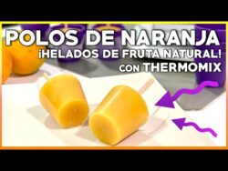 HELADO de NARANJA NATURAL con THERMOMIX