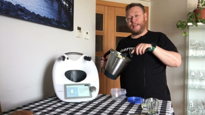 Hamburguesa de Salmón con Thermomix y José Ángel