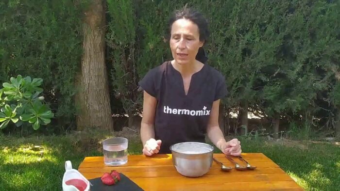 Helado de yogur con thermomix® #TM21 #TM31 #TM5 #TM6