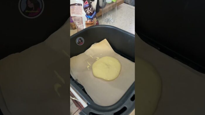 🥞Hotcakes en la freidora de aire 😉 #lifehacks #facil #retoshorts30